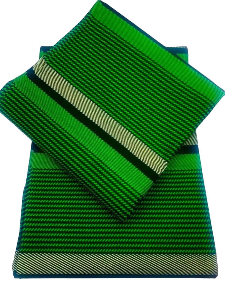 Aso Oke Green fabric