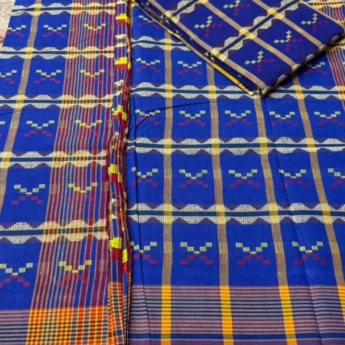 George Royal Blue fabric