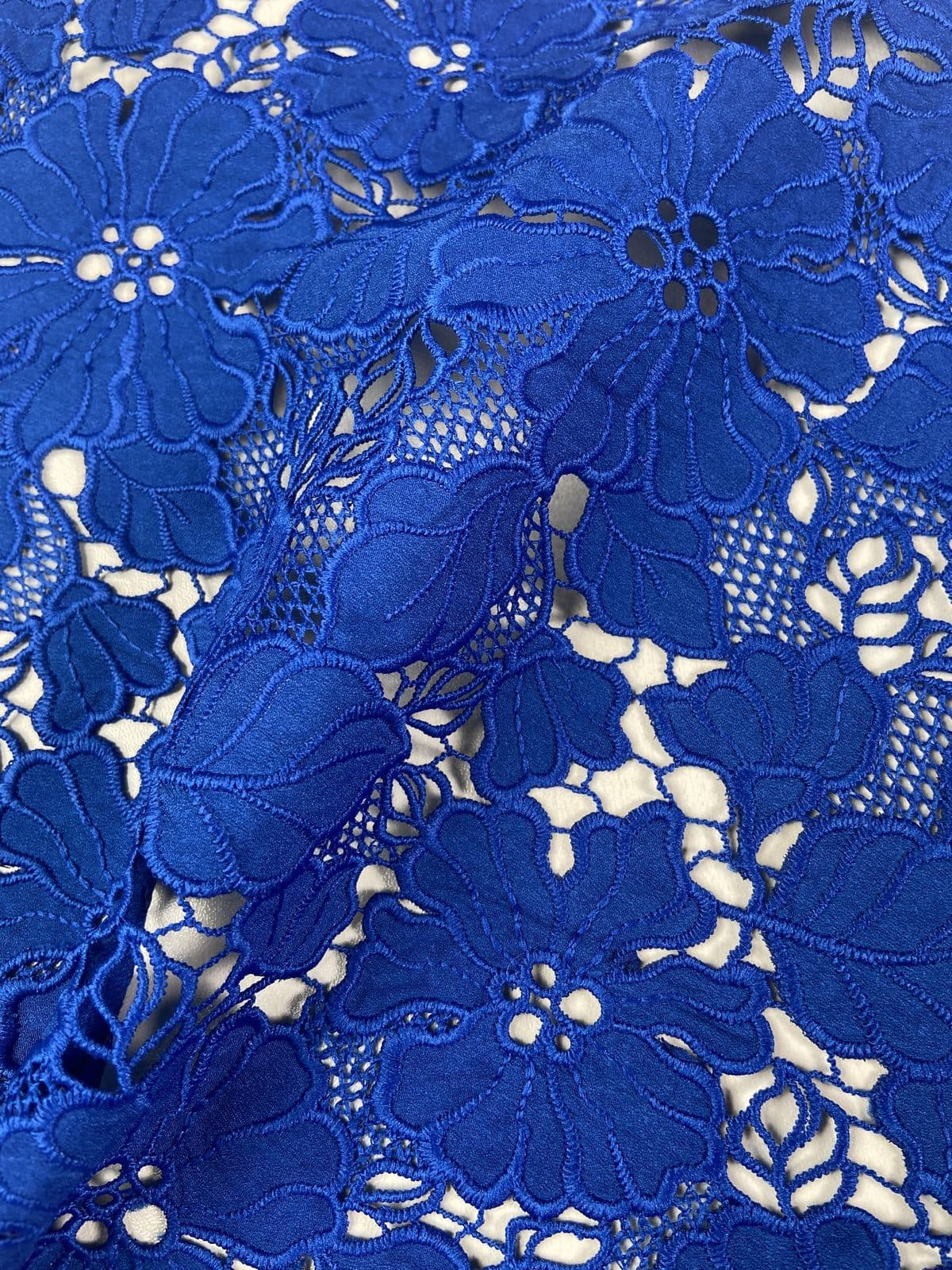 Aso Ebi Lace Royal Blue fabric