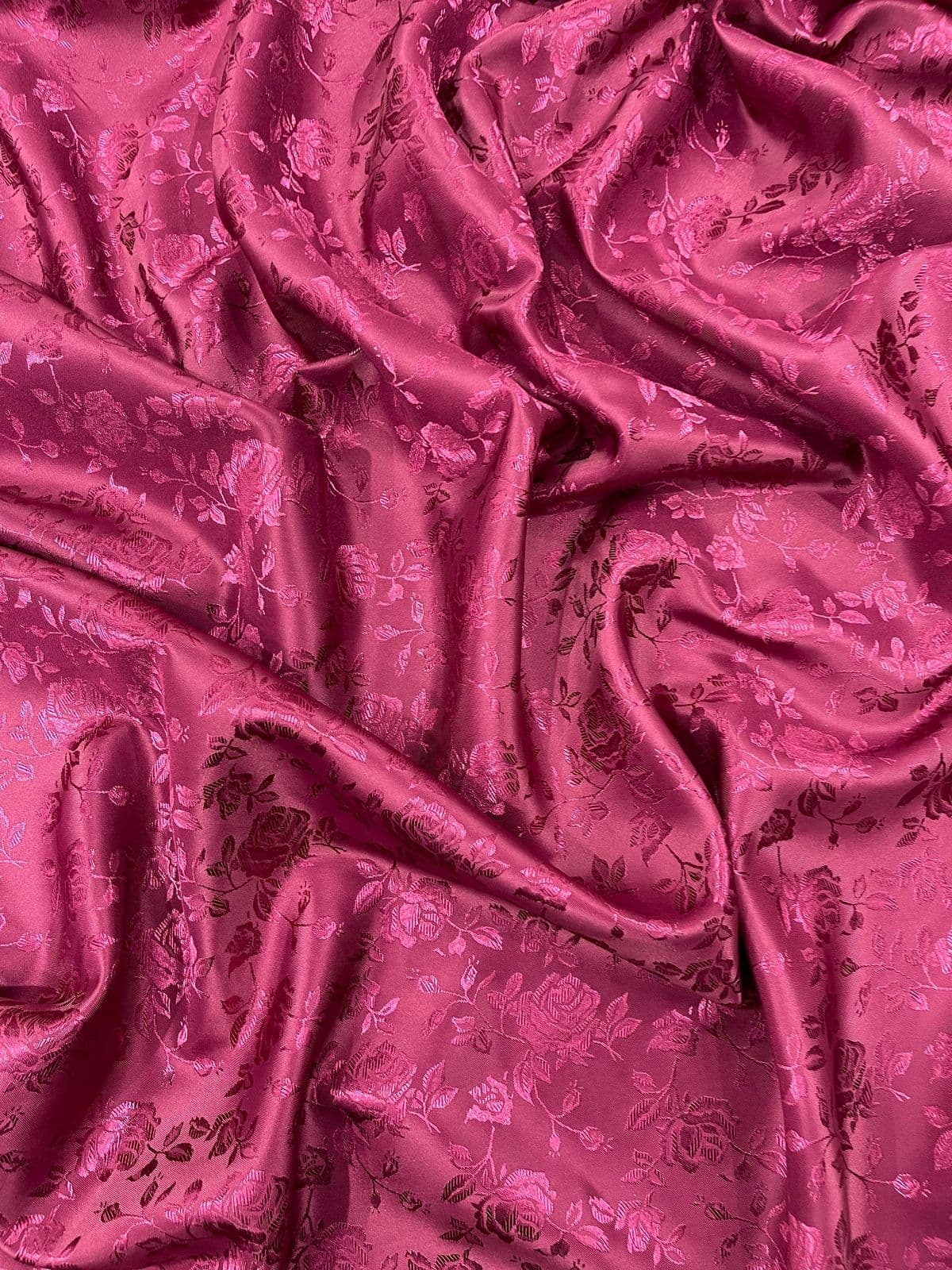 Brocade Burgundy. fabric