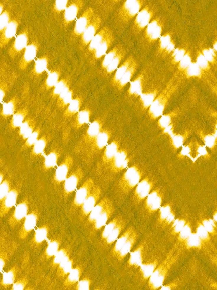 Adire Yellow lightening fabric