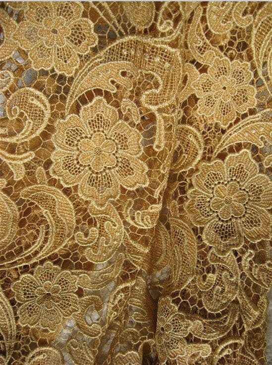 Best Lace Gold fabric
