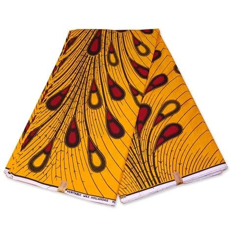 Hollandais Peakcock Feather fabric