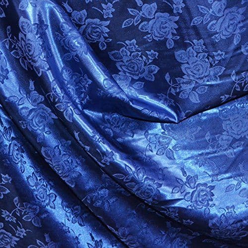 Brocade Royal Blue fabric